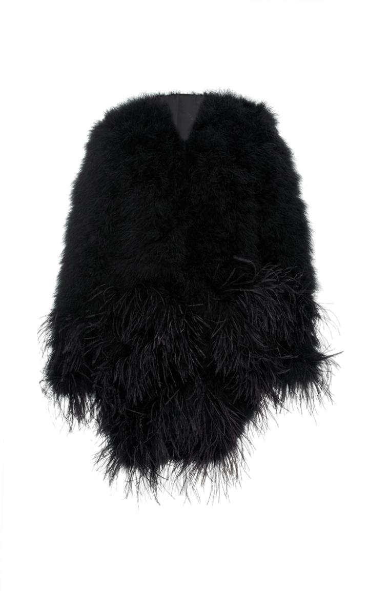 Elie Saab Feathered Coat