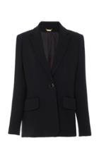 Amelia Toro Fitted Crepe Blazer