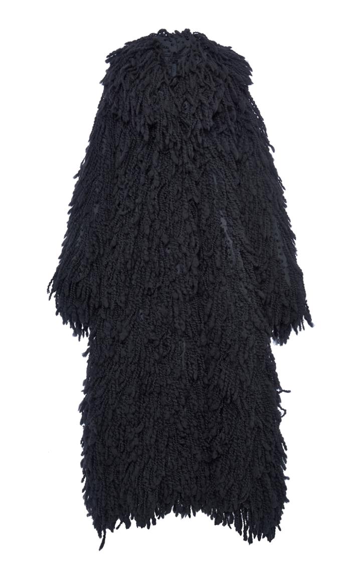 Moda Operandi Dolce & Gabbana Oversized Fringed Coat