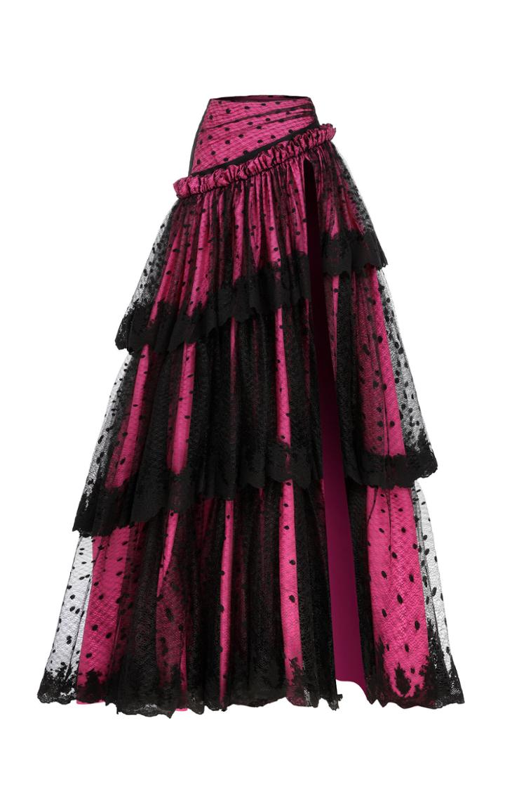 Raisa Vanessa Fuchsia Maxi Puffy Skirt