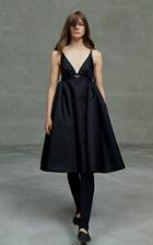 Moda Operandi Prada Logo-detailed Nylon Gabardine Midi Dress