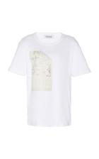 Moda Operandi Monse Printed Cotton-blend T-shirt Size: Xs
