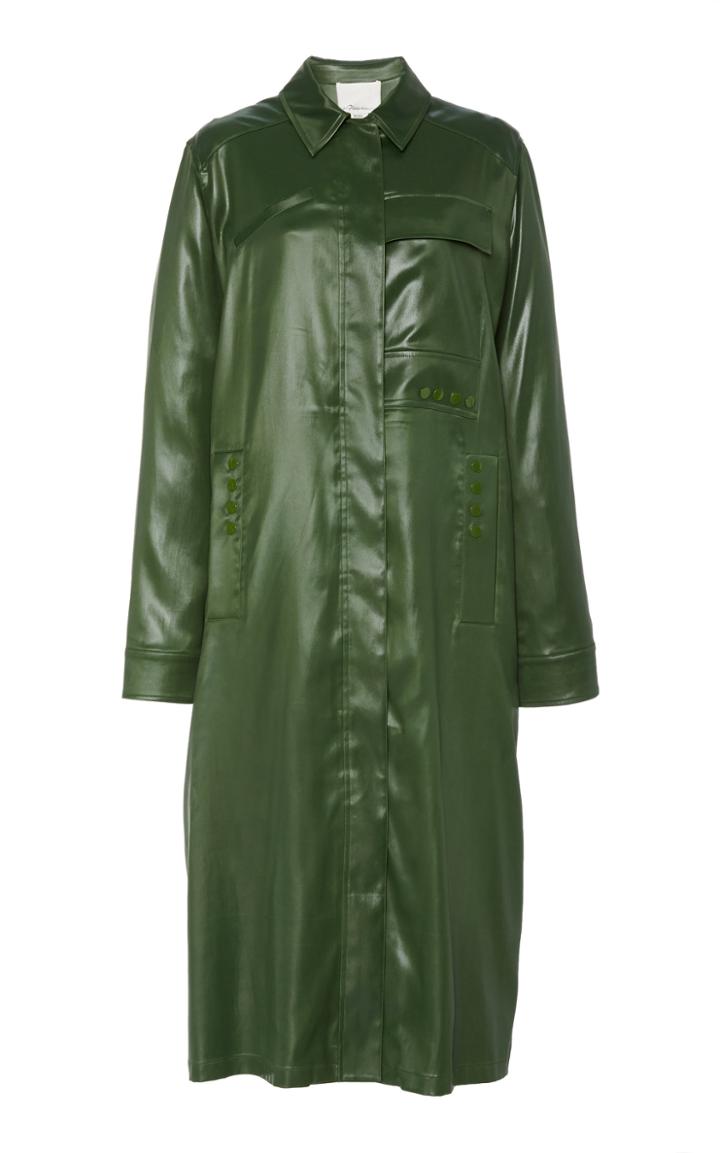 Moda Operandi 3.1 Phillip Lim Overcoat With Side Snap Size: Xs