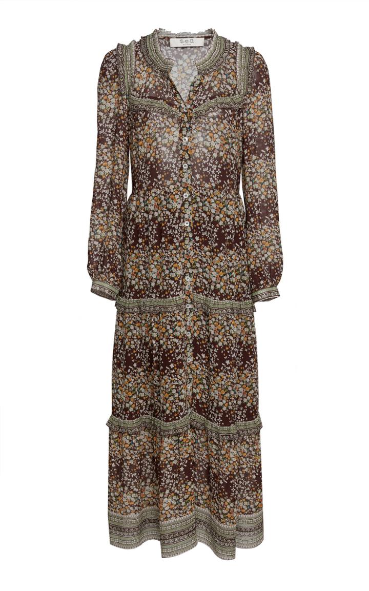 Sea Maya I's Printed Midi Dress