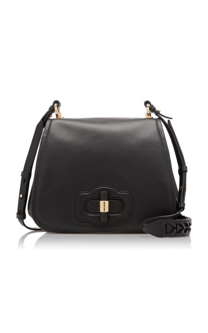 Moda Operandi Prada Accordion Leather Crossbody Bag