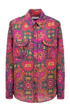 Moda Operandi Blaz Milano Zefira Berber Printed Cady Top