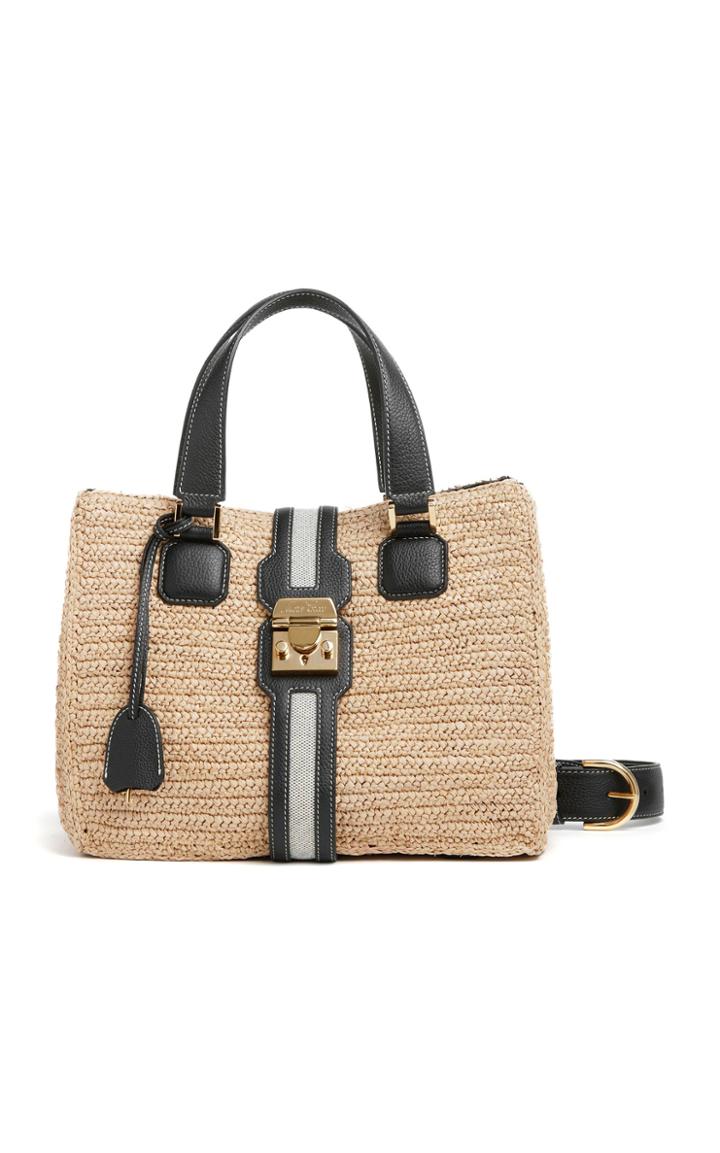 Moda Operandi Mark Cross Riviera Raffia Tote