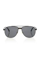 Versace Aviator-style Metal Sunglasses