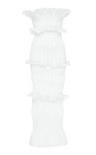 Emilio De La Morena Coralie Strapless Silk Dress