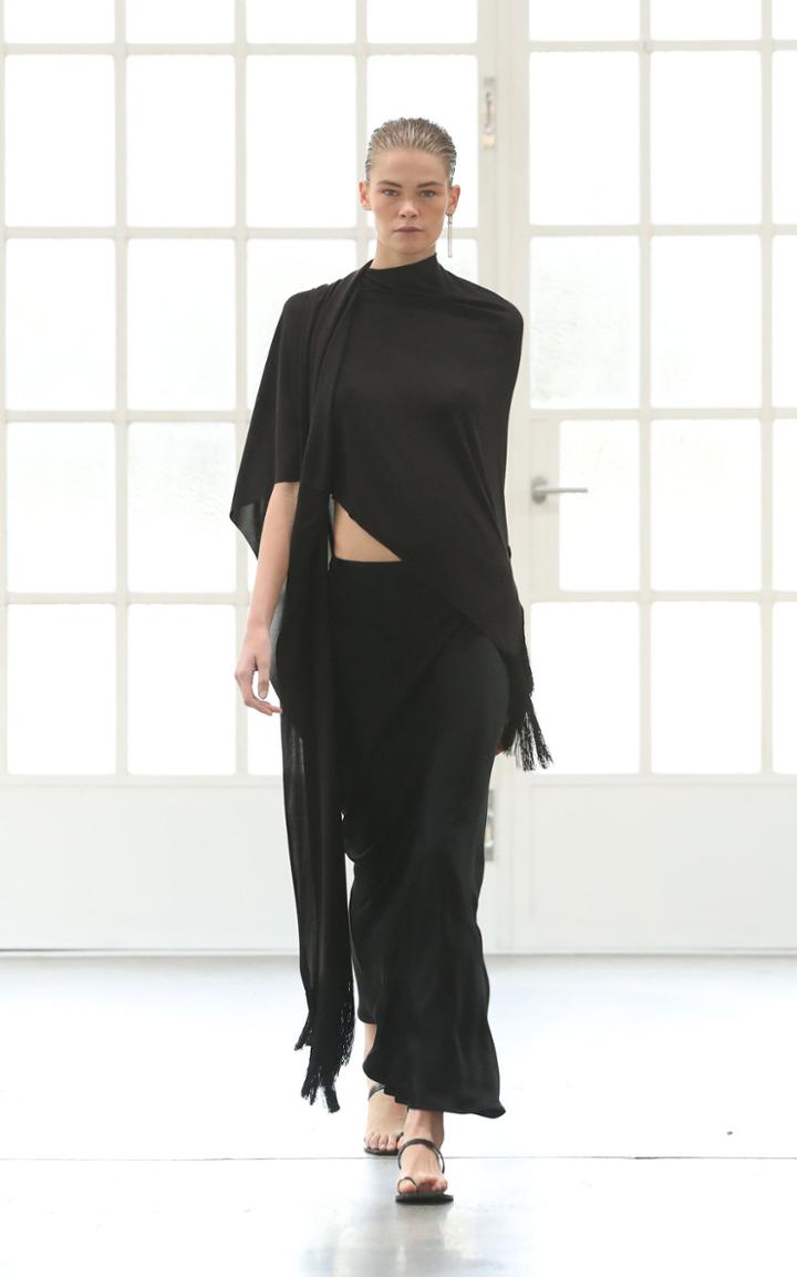 Matteau Swim Bias Satin Skirt