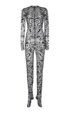 Versace Matt Viscose Jersey Dress Suit