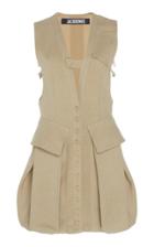 Jacquemus Le Haut Kimbe Cotton-twill Top