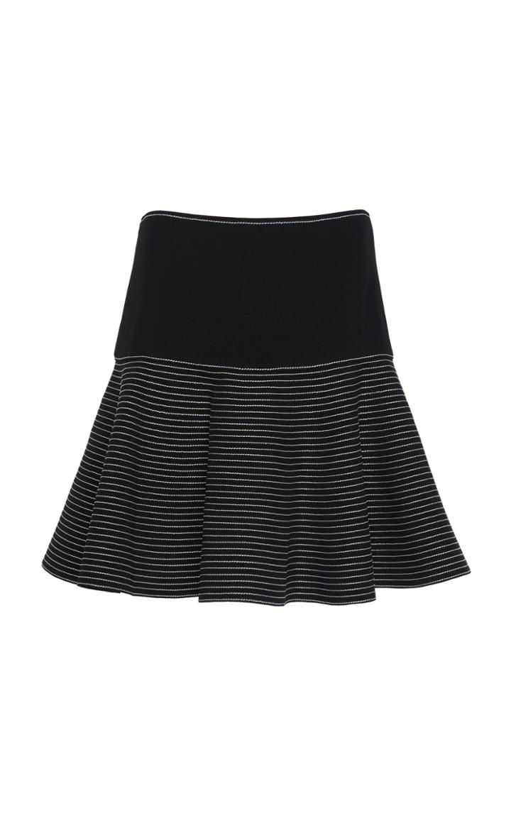 Andrew Gn Striped Mini Skirt