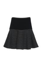 Andrew Gn Striped Mini Skirt