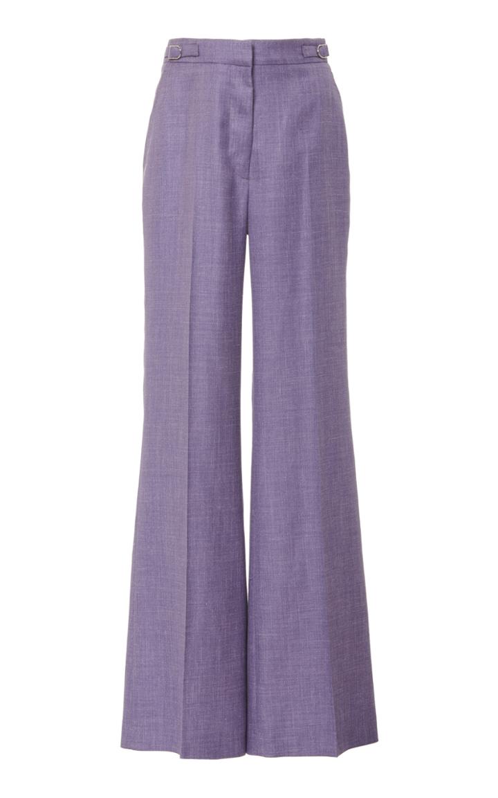Moda Operandi Gabriela Hearst Vesta Wool Boot-cut Trousers Size: 40