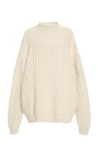 Moda Operandi Agnona Eco Cashmere Aran Sweater