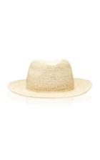 Rae Feather M'o Exclusive Monogrammable Crotched Panama Hat