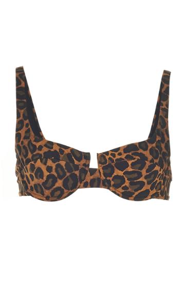 Fisch Public Leopard Print Bikini Bottom