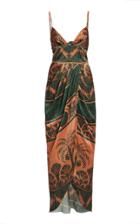 Moda Operandi Johanna Ortiz Exotic Provenance Printed Silk Dress