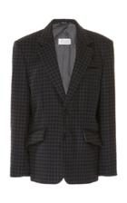 Maison Margiela Wool-blend Check Blazer