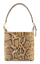 Rejina Pyo Lucie Snake-effect Leather Top Handle Bag