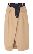 Moda Operandi Baum Und Pferdgarten Salvianne Two-tone Cady Skirt