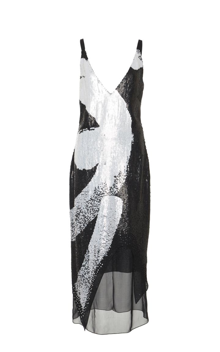 Cushnie Et Ochs Bettina Embellished Midi Dress