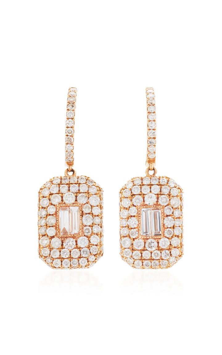 Moda Operandi Shay 18k Gold Diamond Earrings