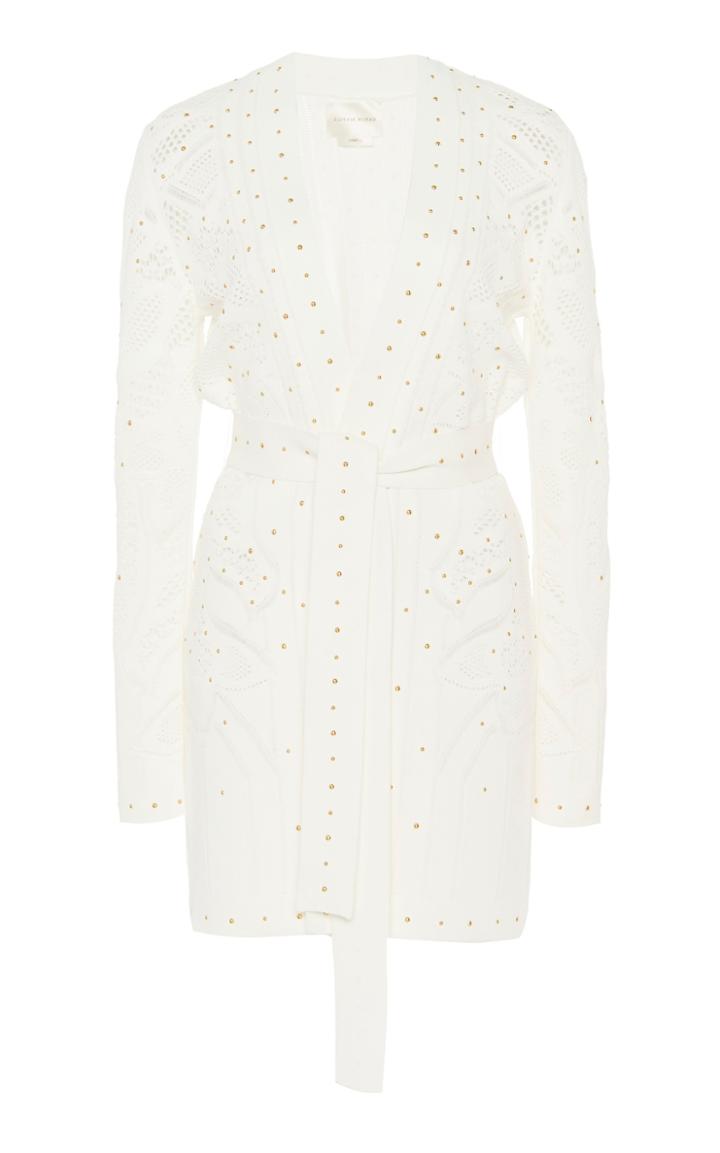 Zuhair Murad Pamplona Crochet-knit Cardigan