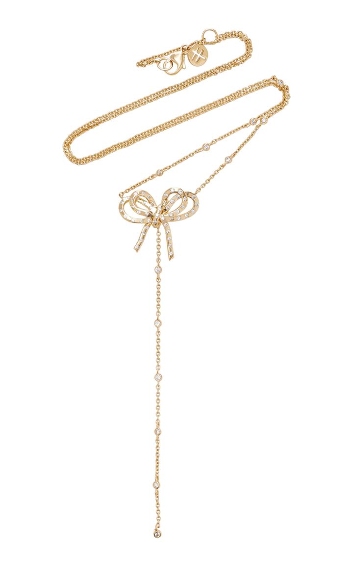 Hueb 18k Yellow Gold And Diamond Necklace