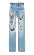 Givenchy Straight-leg Distressed Jeans