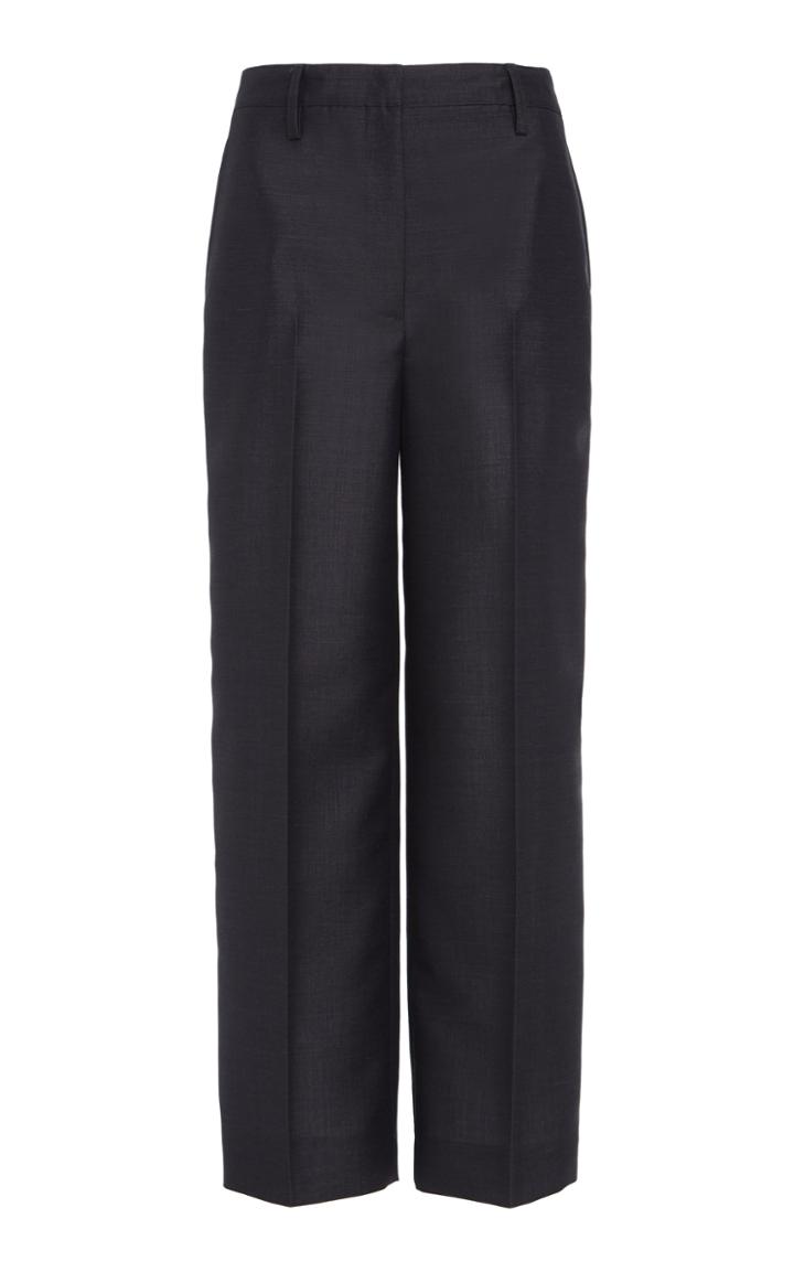 Prada Pleated Ankle-length Trouser