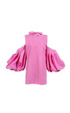 Moda Operandi By Efrain Mogollon Lucia Cold Shoulder Cotton Dress