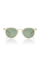 Barton Perreira Cambridge Acrylic Round Sunglasses