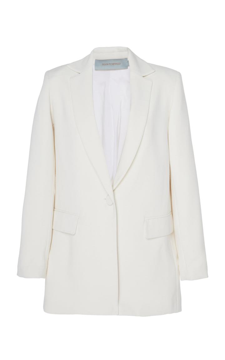 Silvia Tcherassi Farisa Crepe Blazer