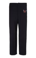 Bode Workwear Trousers With Butterfly Brooch