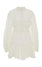Moda Operandi Acler Bastia Cotton Long Sleeve Dress Size: 2