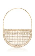 Rosantica Goldie Brass And Crystal Bag