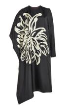 Moda Operandi Martin Grant Asymmetric Printed Silk Dress