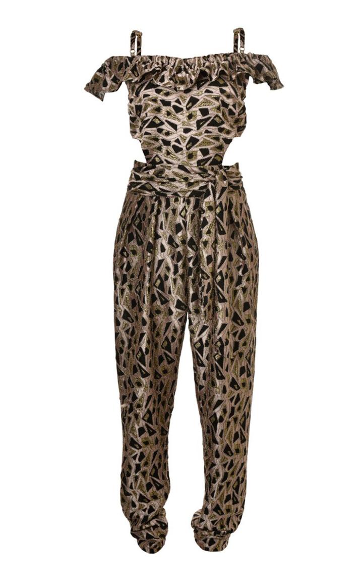 Lilly Sarti Off Shoulder Jumpsuit