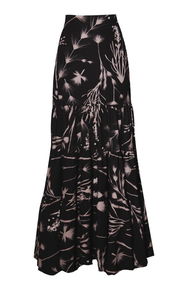 Moda Operandi Andres Otalora Delinda Crepe Maxi Skirt