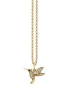 Sydney Evan Hummingbird Charm Necklace