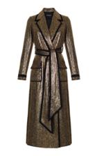 Rasario Sequin Embroidered Trench Dress