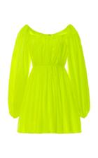 Moda Operandi Valentino Puff Sleeve A-line Mini Dress Size: 38