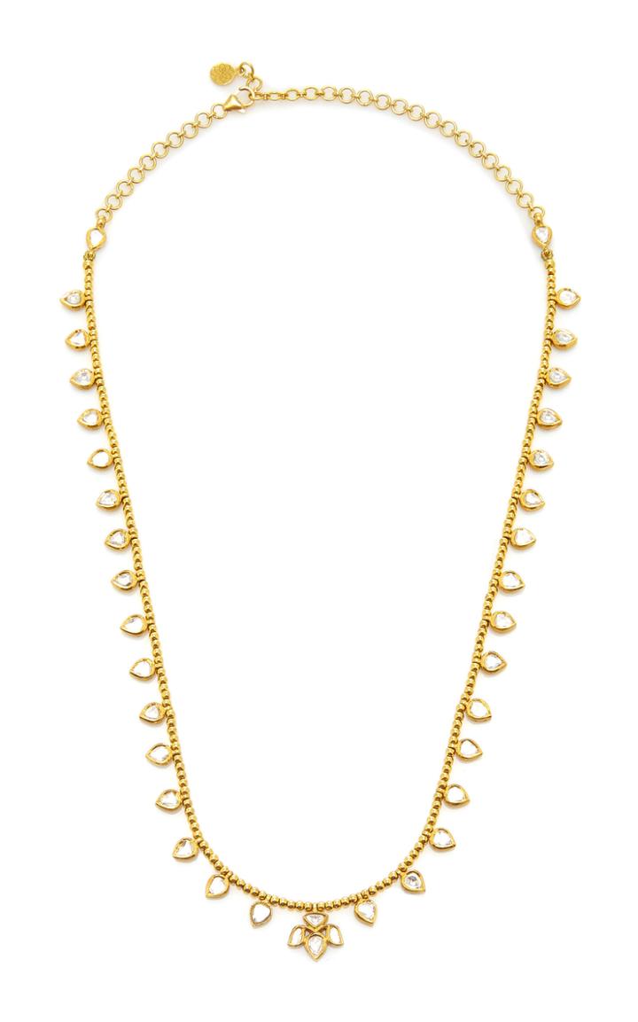 Amrapali Kundan 18k Gold And Diamond Necklace