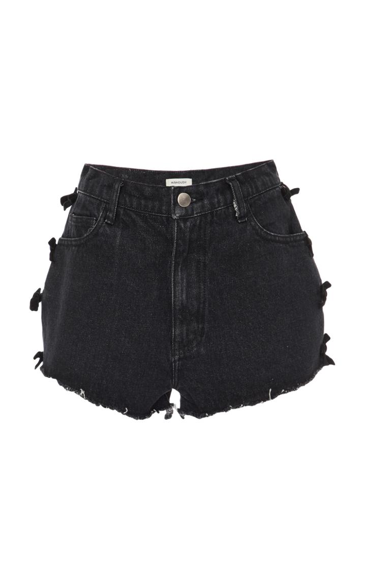 Manoush Bow Denim Shorts