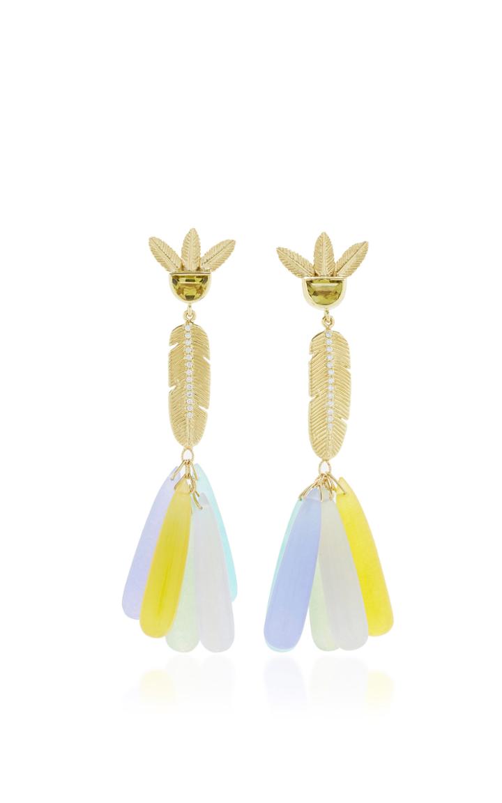Daniela Villegas Pom Pom Earrings
