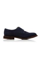 Church's Bestone Suede Derby Shoes Size: 6.5