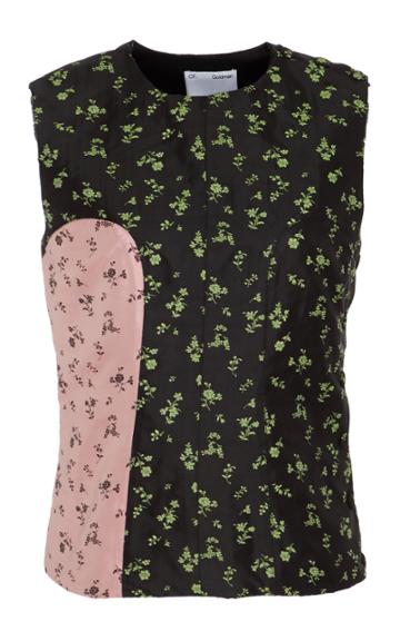 Cf. Goldman Mixed Floral Sleeveless Top
