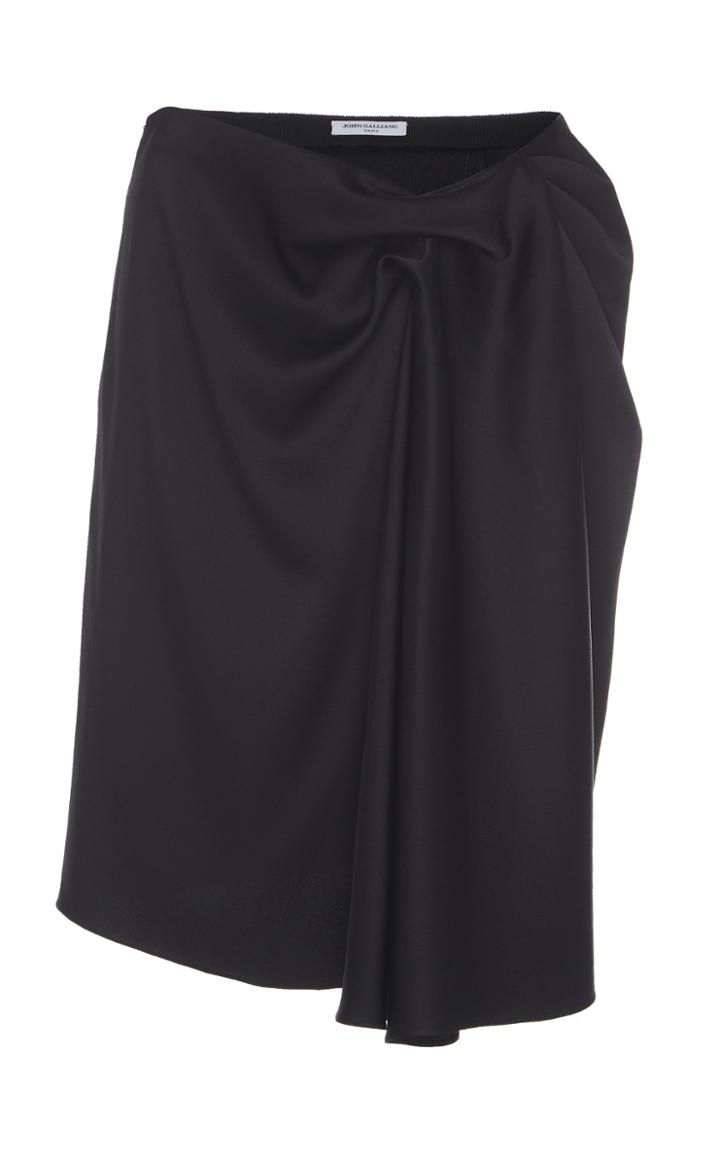 John Galliano Draped Skirt